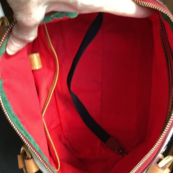 Dooney&Bourke Brown/tan cloth bag - Picture 5 of 8